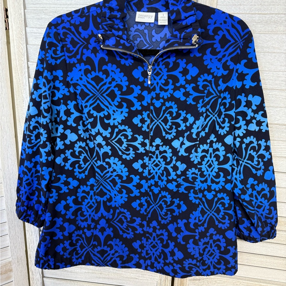 Women’s blue ombré jacket